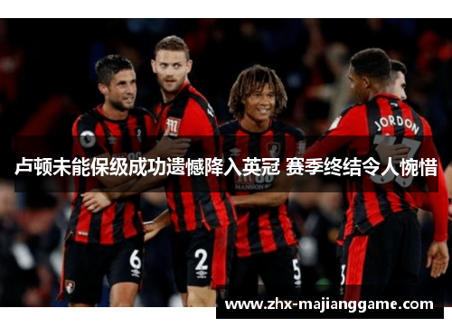 卢顿未能保级成功遗憾降入英冠 赛季终结令人惋惜 卢顿未能保级成功遗憾降入英冠 赛季终结令人惋惜